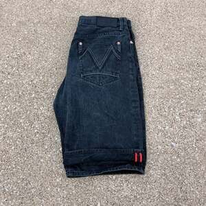 Selvedge Sean John Vintage Black Denim Jorts jean shorts